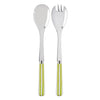 Sabre Paris White Stripe Lime Salad Set