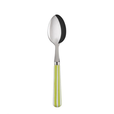 Sabre Paris White Stripe Lime Teaspoon