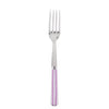 Sabre Paris White Stripe Pink Serving Fork