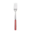 Sabre Paris White Stripe Red Serving Fork