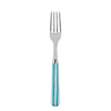 Sabre Paris White Stripe Turquoise Dinner Fork
