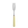 Sabre Paris White Stripe Yellow Dinner Fork