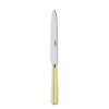 Sabre Paris White Stripe Yellow Dinner Knife