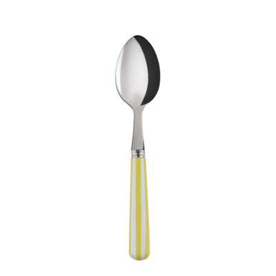 Sabre Paris White Stripe Yellow Teaspoon